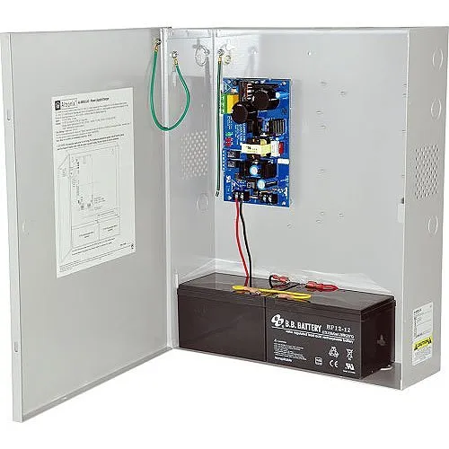 Altronix AL400ULXJG Power Supply Charger, Single Class Output, 12V DC at 4A or 24V DC at 3A, 115V AC, BC300 Enclosure