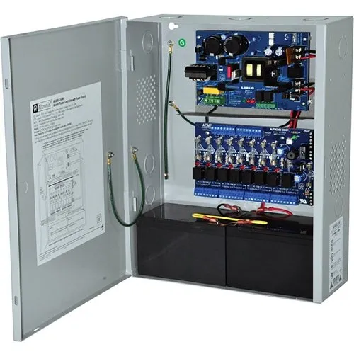 Altronix AL600ACM220 Access Power Controller with Power Supply Charger, Fused Relay Outputs, 12/24VDC at 6A, FAI, 220VAC, BC400 Enclosure