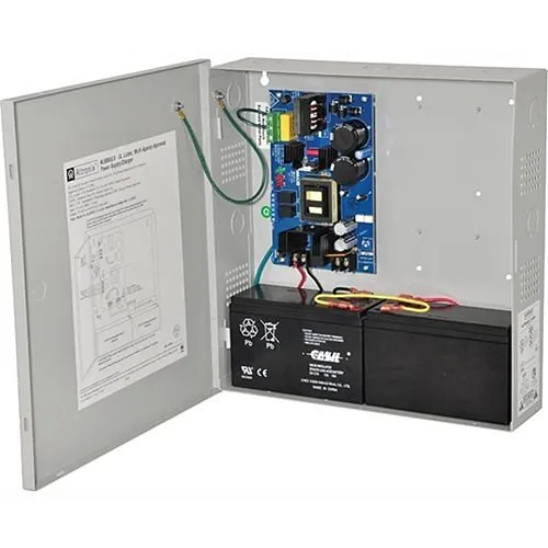 Altronix AL600ULX Power Supply Charger, Single Class Output, 12/24VDC at 6A, BC300 Enclosure