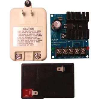 Altronix AL62412C Linear Power Supply Charger, Single Class Output, 6/12/24VDC at 1.2A, Board, Includes BT124 and TP1620
