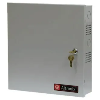 Altronix ALTV1224C4 CCTV Power Supply, Outputs, at 12VDC and at 24VAC at 6A, 115VAC, BC300 Enclosure