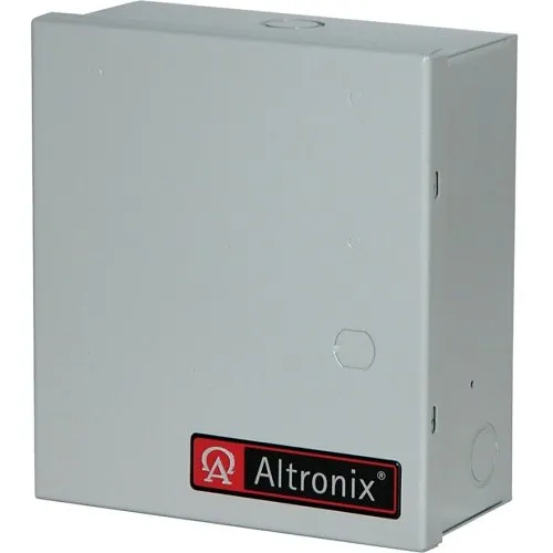 Altronix ALTV164 AC CCTV Power Supply, Fuse Protected Outputs, 16VAC at 6A or 18VAC at 5A, 115VAC, BC100 Enclosure