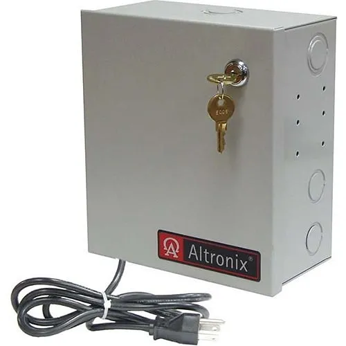 Altronix ALTV2416300ULM3 CCTV Power Supply, 16 Fused Outputs, 24VAC/28VAC at 12.5A, 115VAC, BC300 Enclosure