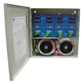 Altronix ALTV2416ULCBI CCTV Power Supply, 16 Isolated PTC Class Outputs, 24VAC at 25A, 115VAC, BC300 Enclosure (Replaces ALTV2416CBI)