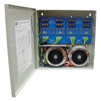 Altronix ALTV2416ULI CCTV Power Supply, 16 Isolated Fused Outputs, BC300 Enclosure