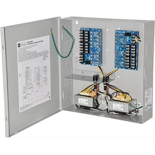 Altronix ALTV2416ULX CCTV Power Supply, 16 Fused Outputs, 24/28VAC at 7A, BC300 Enclosure