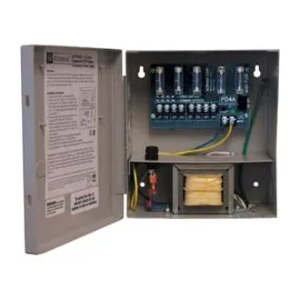 Altronix ALTV244UL3 CCTV Power Supply with Fused Outputs, 24/28VAC at 3.5A, 115VAC, BC100 Enclosure, Includes 3-Wire Line Cord