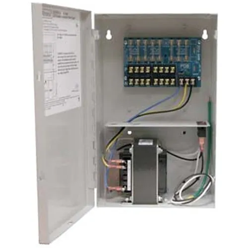 Altronix ALTV248175ULCB CCTV Power Supply, PTC Class Outputs, 24/28VAC at 7A, 115VAC, BC200 Enclosure