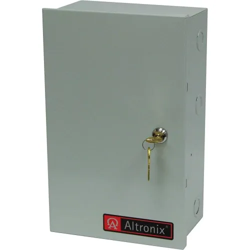 Altronix ALTV248300 CCTV Power Supply, Fused Outputs, 24/28VAC at 14A, 115VAC, BC200 Enclosure