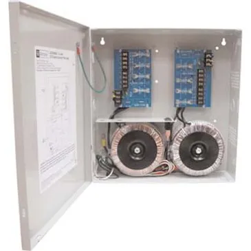 Altronix ALTV248600UL3 CCTV Power Supply, Fused Outputs, 24/28VAC at 25A, BC300 Enclosure