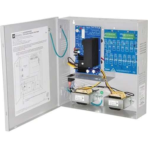 Altronix ALTV615DC616UC3 16 FPTC Outputs CCTV Power Supply, 6-15VDC at 6A