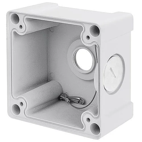 VIVOTEK AM-719 Outdoor Junction Box, 122 122 63 mm, White