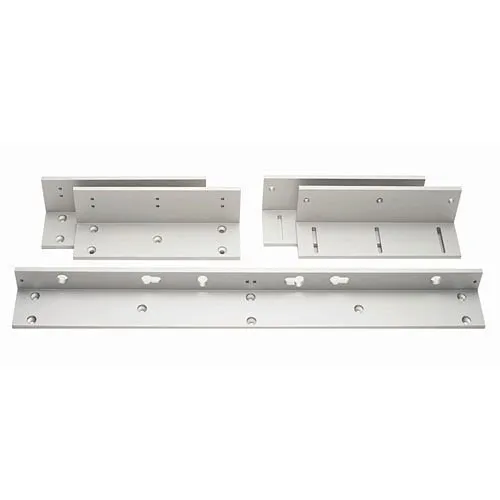 Alarm Controls AM3375 Bracket for 600 Series Double Magnetic Lock, Clear Anodized