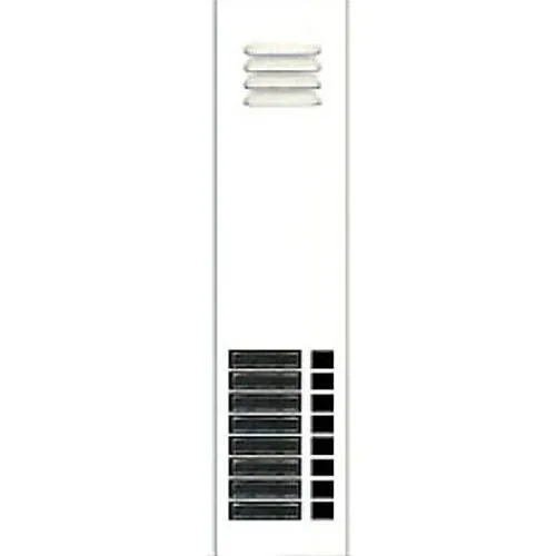 Alpha AM492/08 8-Button Speaker Module, Aluminum