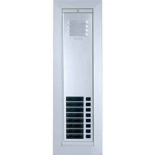 TekTone AM492/08P Vandal Resistant Apartment Entrance Panel with Speaker, Buttons, Name Holders and Postal Release