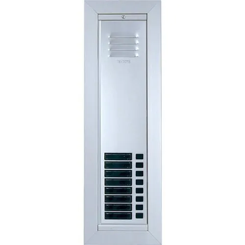 TekTone AM492/10 Vandal Resistant Apartment Entrance Panel with Speaker, 10 Buttons and Name Holders
