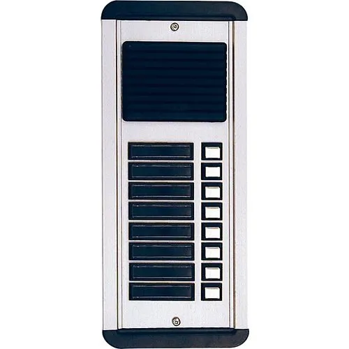 TekTone AM612/06S Weather Resistant Apartment Entrance Panel with Speaker, Buttons and Name Holders, Surface Mount