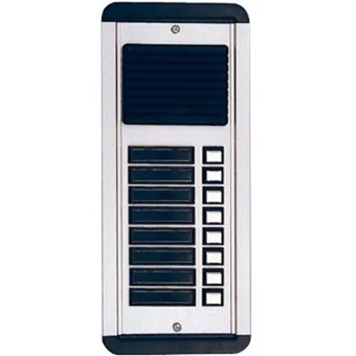 TekTone AM612/08 Weather Resistant Apartment Entrance Panel with Speaker, Buttons and Name Holders