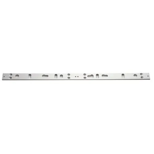 Alarm Controls AM6331 1/4" Spacer Plate for 1200LB Double Magnetic Lock, 21" 1-1/2" 1/4", Clear Anodized
