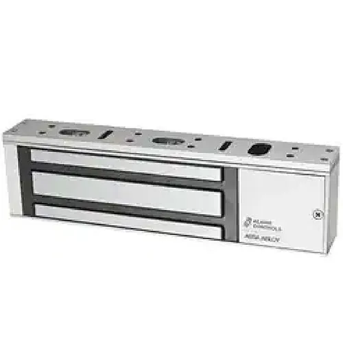 Alarm Controls AM6333 Hardware Kit for 1200S Single Magnetic Locks, 12/24V DC, Clear Anodized