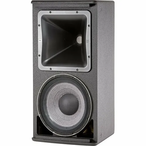 JBL Professional AM7212/66 High Power 2-Way Loudspeaker with 1x12" LF and Rotatable Horn, Black
