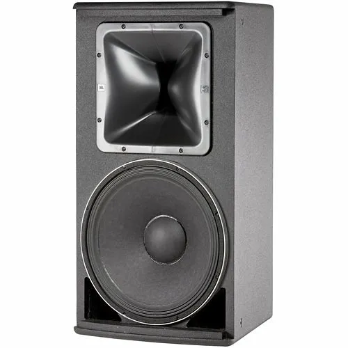 JBL Professional AM7215/26 High Power 2-Way Loudspeaker with 1x15" LF and Rotatable Horn, Black