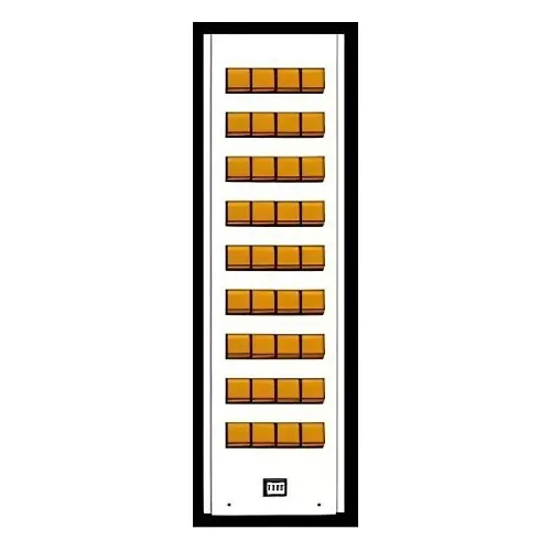 TekTone AM800/36 Speaker Panel with 36-Light, Tone-Off Button / Light, Test Button