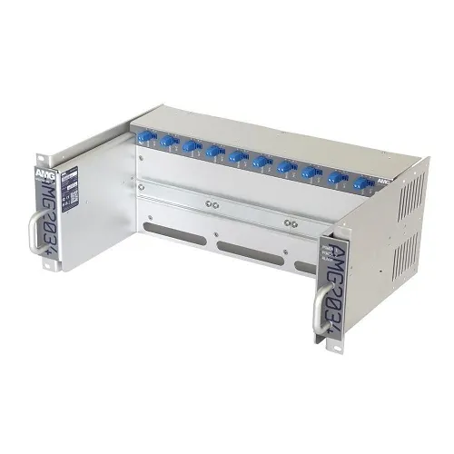 AMG Systems AMG2034-56-RP-AD 4U Rack Chassis with Dual 56V Redundant Power Supplies for DIN Rail Equipment