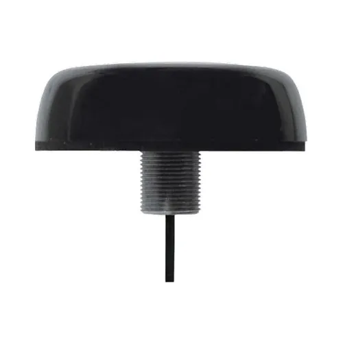AMG Systems AMGANT-G1-ODA5-4.5B 360° Omni-Directional GNSS Antenna, 5 dBi Gain, 15' RG174 Cable, IP65, Surface Mount, Black