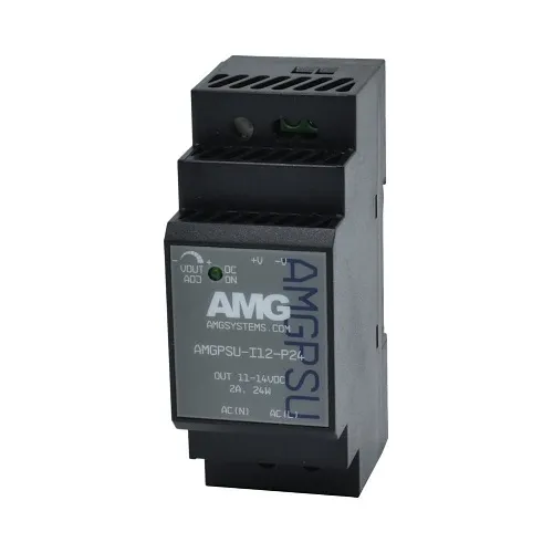 AMG Systems AMGPSU-I12-P24A 24W Industrial DIN-Rail Power Supply