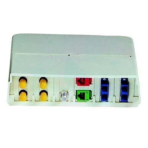 Hubbell AMO AMO Base Housing Unit, 6-Bracket Locations, White