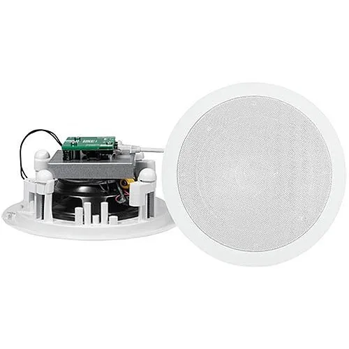 OWI AMP-HD2SIC54SVC 3-Source 5" Integratable Amplified in Ceiling Speaker with Tile Support and Backcan, 40W