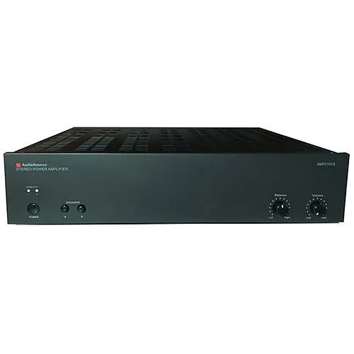 AudioSource AMP210VS 2-Channel, Analog Power Amplifier 100W Per Channel, Black