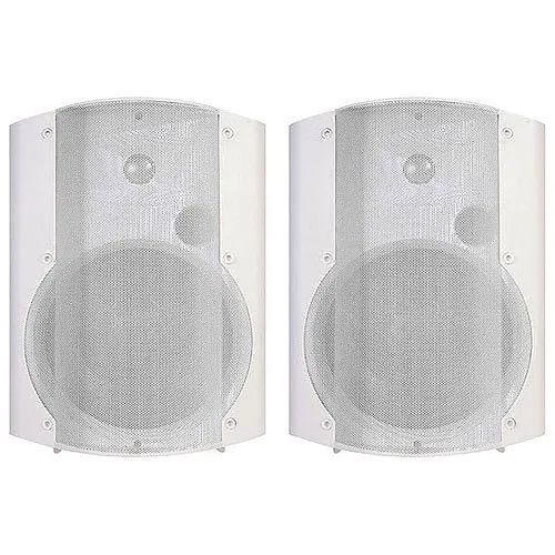 OWI AMPLV6022W 2-Way Low Voltage Amplified Surface-Mount Speaker Combo (1) AMPLV602W and (1) P602W, White