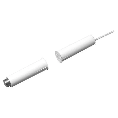 Potter AMS-21-W AMS-21 Series 3/8" Recessed Magnetic Contact, White (4350144)