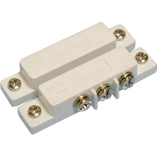 Potter AMS-38S Flat Spacers for Magnetic Contact AMS-38/39, 100-Pack, White (4370031)