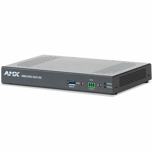 AMX N33E001 N3300 Series Proffesional Grade 4K/60 H.26x with Dante AV-H Encoder