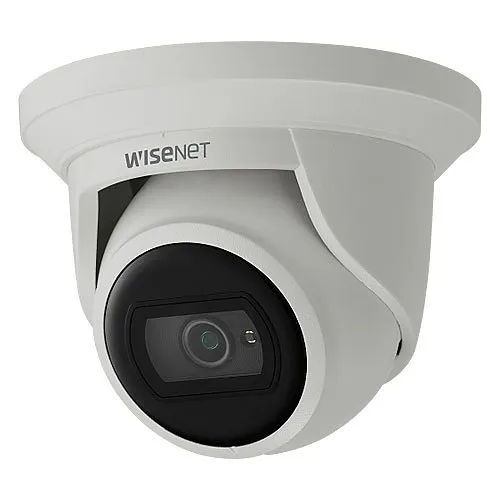 Hanwha ANE-L7012R 4MP Super-Compact Flateye Camera, 3mm Fixed Lens, IR 20m, WDR 120 dB, IP67, IK10, White