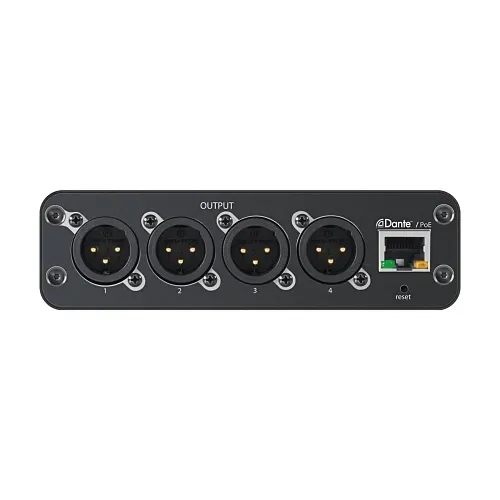 Shure ANI4OUT-XLR Audio Network Interface, 4-Output, XLR Connectors