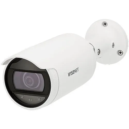 Hanwha ANO-L7022R A-Series 4MP Bullet Camera, 4mm Lens, White