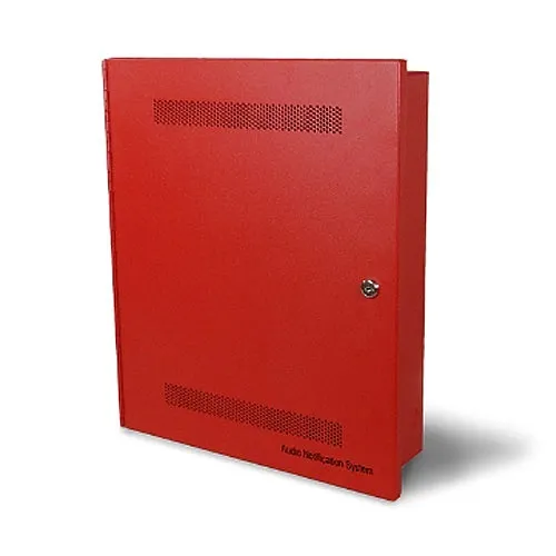 Edwards Signaling ANS100MDR2 100 Watt Audio Notification Panel, Red