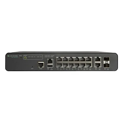 Access Networks ANX7150-C12P ANX7150 Series Compact Network Switch PoE+, 12-Port, 124W