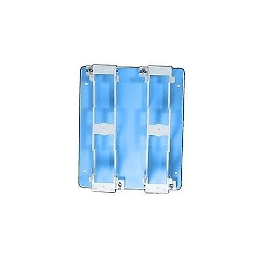 Dynacom 183C1M Cable Duct, Backboard Quarter Metal with 2-Bracket, Blue