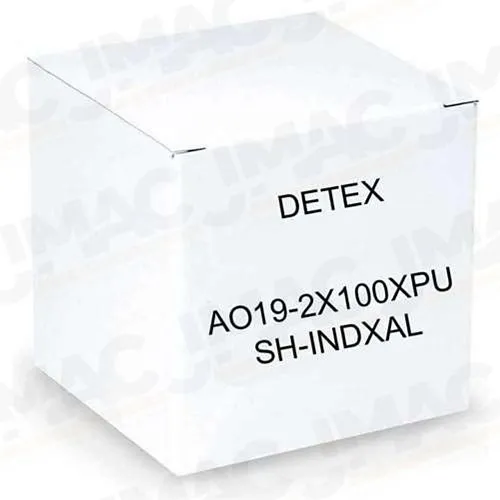 Detex AO19-2X100XPUSH-INDXAL Double Door Automatic Opener, Push In