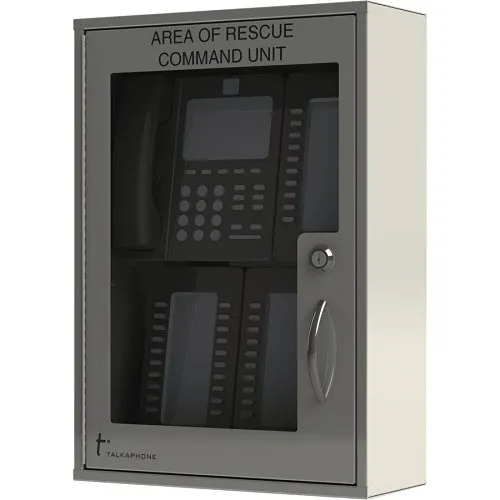 Talkaphone AOR-IP-120-CU Area of Rescue 120-Station IP Command Unit