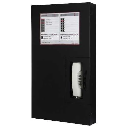 Talkaphone AOR-TR16 Trim Ring for Area Of Refuge/Rescue (Aor) Command Unit, Black