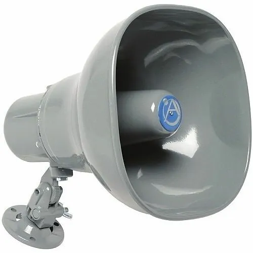 AtlasIED AP-15TU-USA Emergency Horn Speaker with 15-Watt 25V/70V Transformer