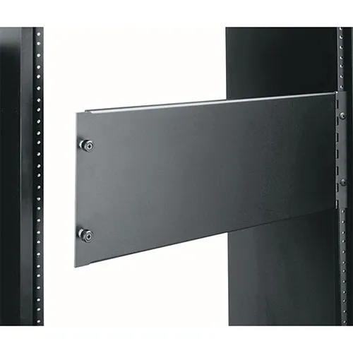 Middle Atlantic AP-4 Hinged Blank Rack Panel with Captive Thumbscrews, 4U RMS