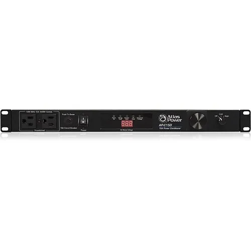 AtlasIED Power AP-C15D 15A Power Conditioner and Distribution Unit