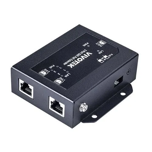 VIVOTEK AP-GXC-0200 2-Port GE PoE Extender, Indoor